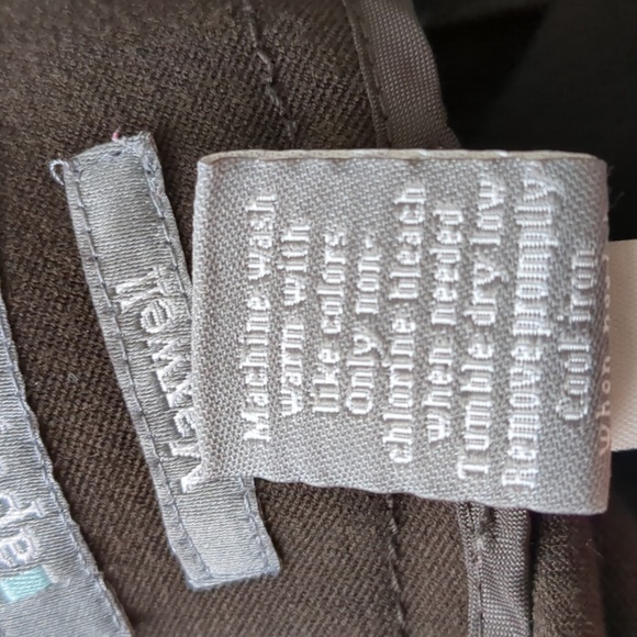 Size 8 Maxwell Solid Brown Apt. 9 Stretch Pants - Picture 4 of 13